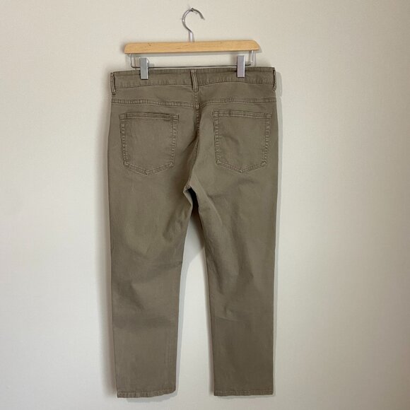 Flag & Anthem Men's 34/30 Tan Jeans Style Pants - Picture 5 of 6